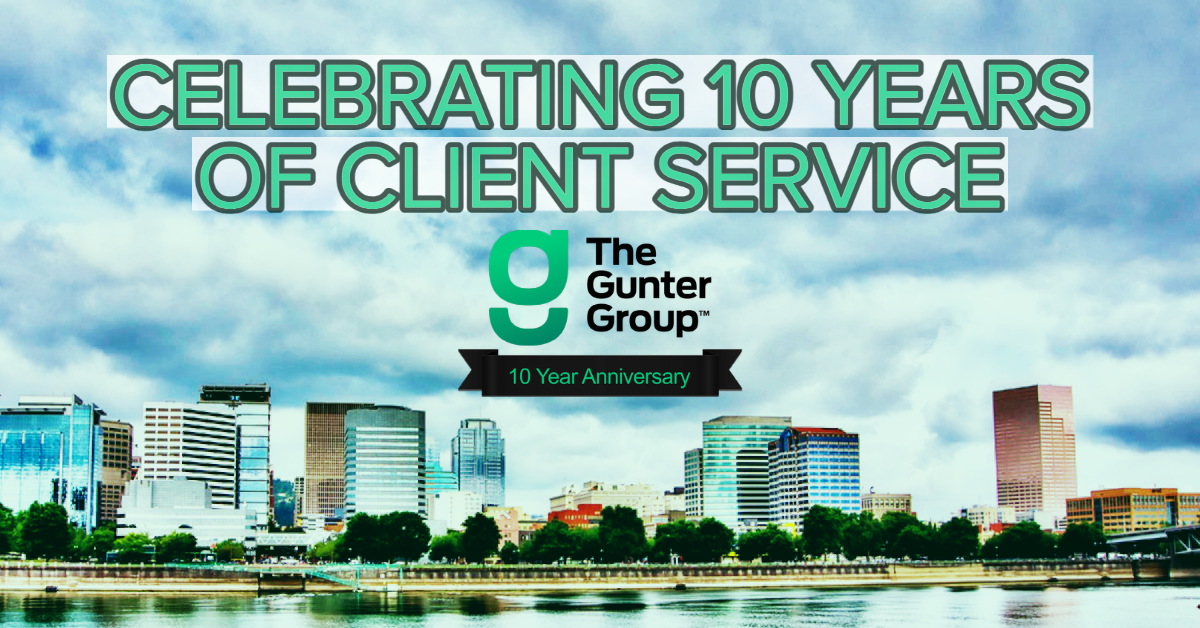 The Gunter Group Anniversary Announcement