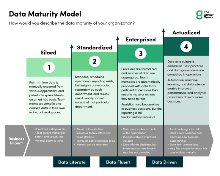 The Gunter Group - A QUICK AND DIRTY GUIDE TO DATA MATURITY